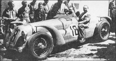 Auguste Veuillet i Edmond Mouche – Delage D6-3L.